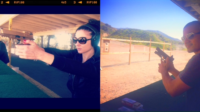 Firearm training with Anthony Nanakornpanom - Hollywood