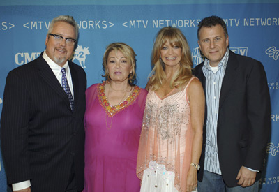 Goldie Hawn, Paul Reiser, Roseanne Barr and Larry W. Jones