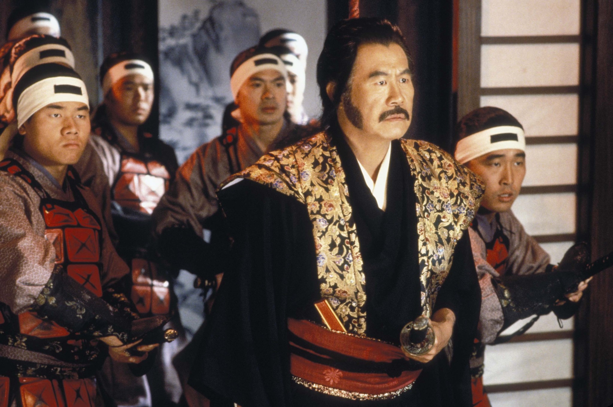 Still of Steve Akahoshi, Ken Kensei, Kent Kim and Sab Shimono in Teenage Mutant Ninja Turtles III (1993)