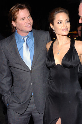 Val Kilmer and Angelina Jolie at event of Alexander (2004)