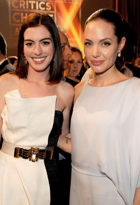 Angelina Jolie and Anne Hathaway