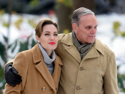Keir Dullea and Angelina Jolie at event of The Good Shepherd (2006)