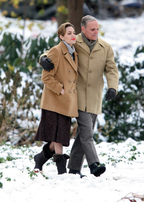 Keir Dullea and Angelina Jolie at event of The Good Shepherd (2006)