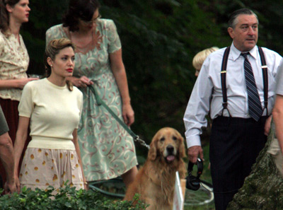 Robert De Niro and Angelina Jolie at event of The Good Shepherd (2006)