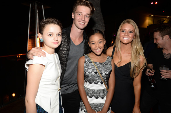 Amandla Stenberg with Joey King, Patrick Schwarzenegger, Cassidy Gifford - Teen Vogue Young Hollywood Party - September 27, 2013