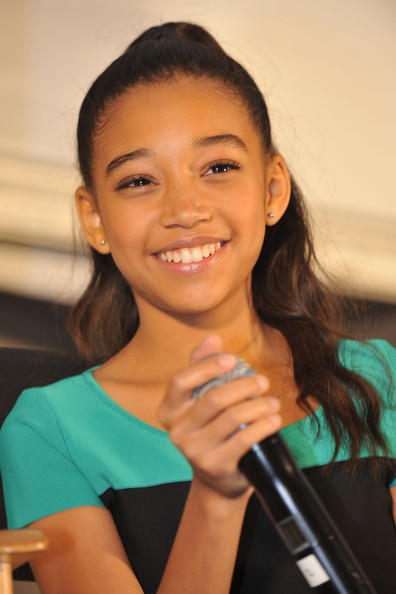 Amandla Stenberg at THE HUNGER GAMES National Mall Tour event in Atlanta - March 6, 2012