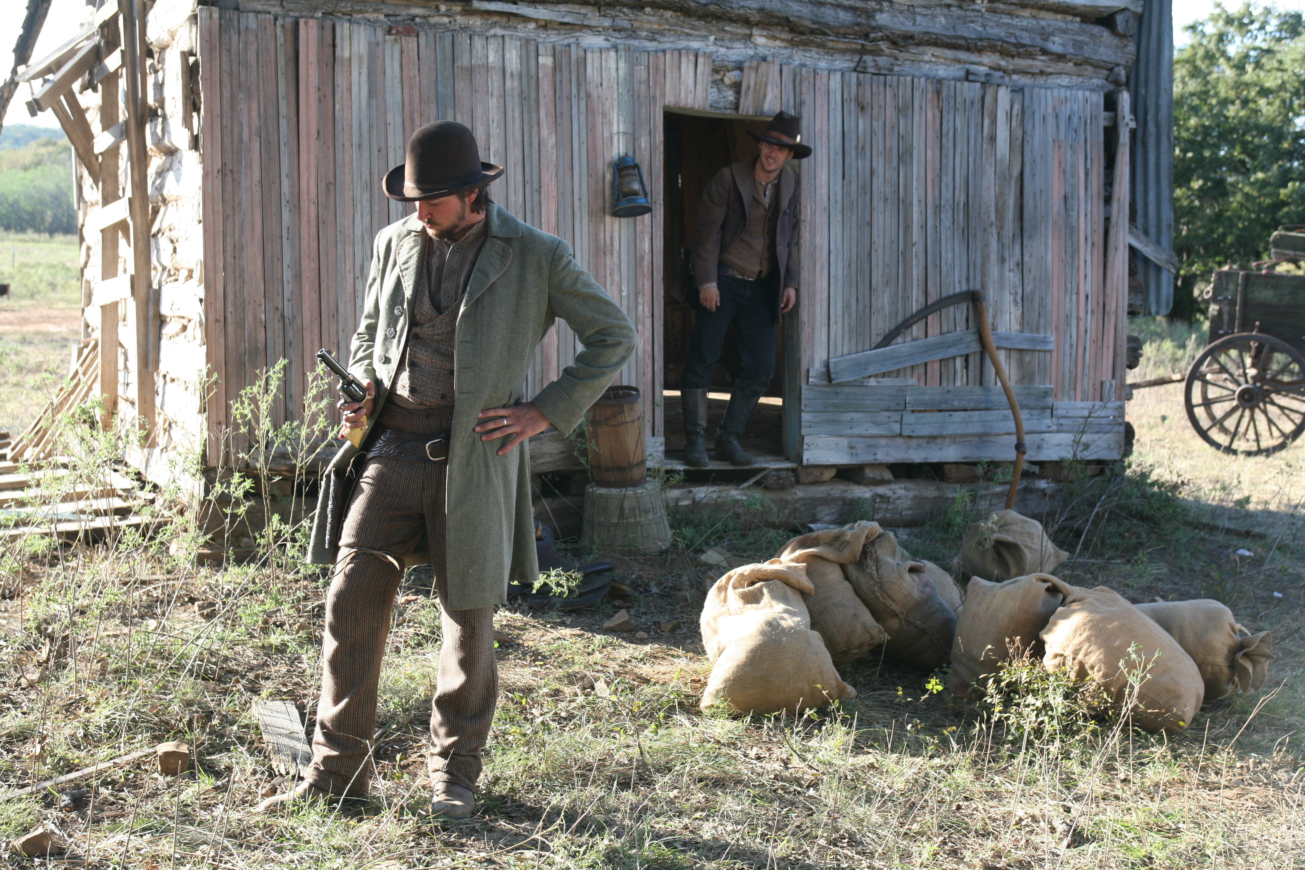 Brendan Wayne and Tanner Beard in Mouth of Caddo (2008)