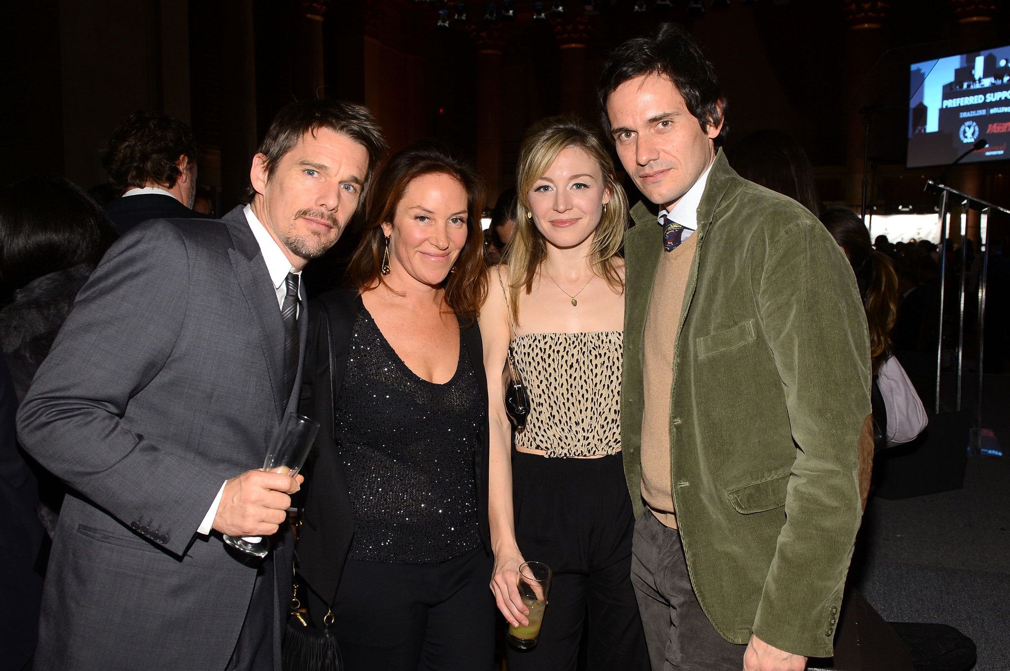 Ethan Hawke, Christian Camargo and Juliet Rylance