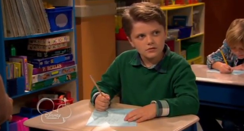 Disney Channel's I Didn't Do It Jake Brennan as young Garrett