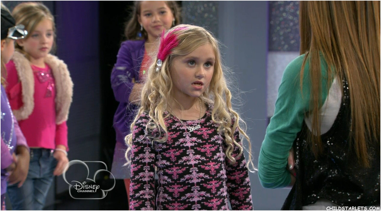 Emily as Sally Van Buren in Disney's Shake It Up, 2011.