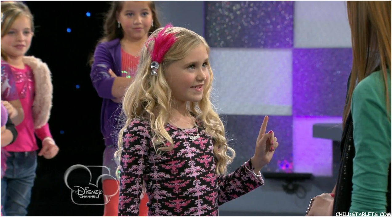 Emily as Sally Van Buren in Disney's Shake It Up, 2011.