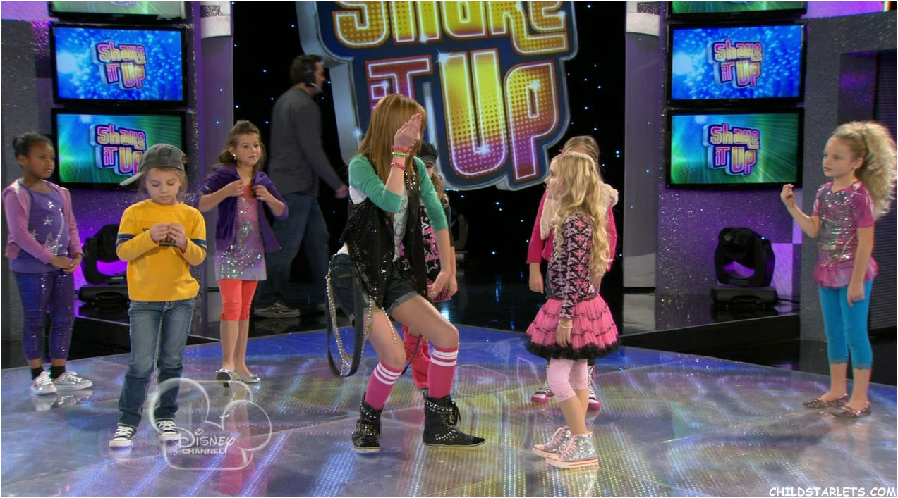 Emily as Sally Van Buren, in Disney's Shake It Up, 2011.