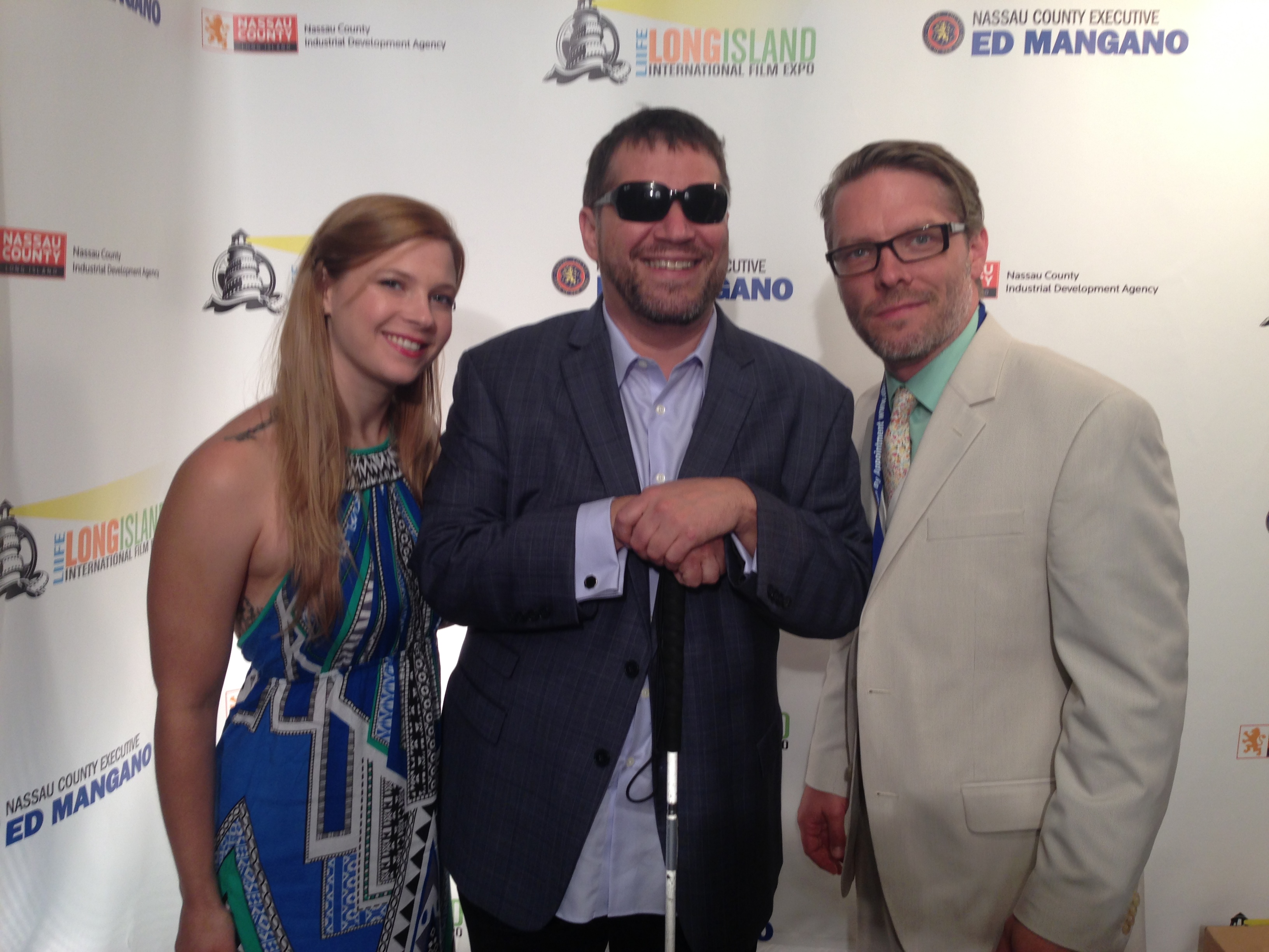 Lindsay Anne Williams, Mackenzie Westmoreland and Miles Doleac at Long Island International Film Expo 2014