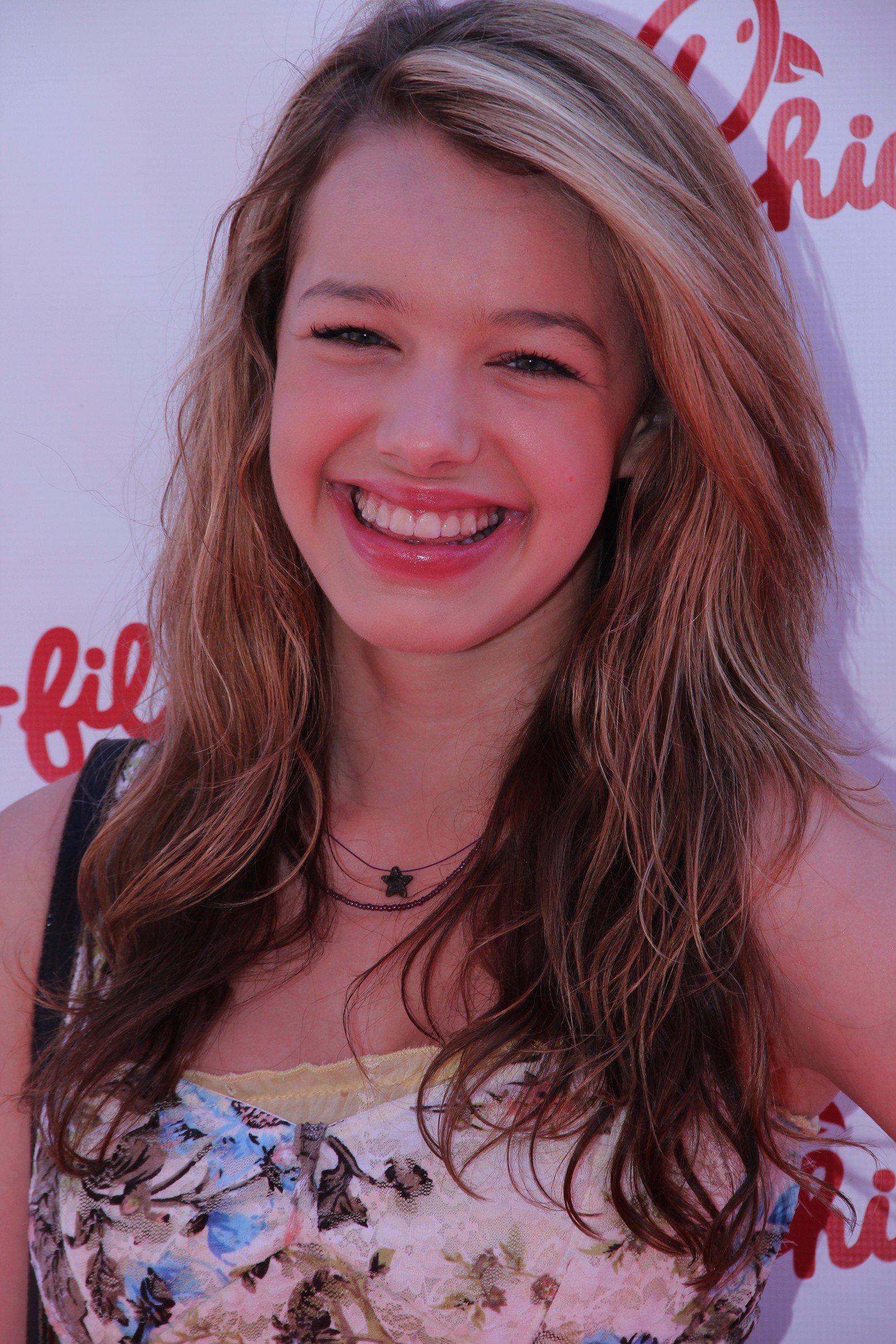 Sadie on the carpet at The Cinderella and Prince Charming Project 2012