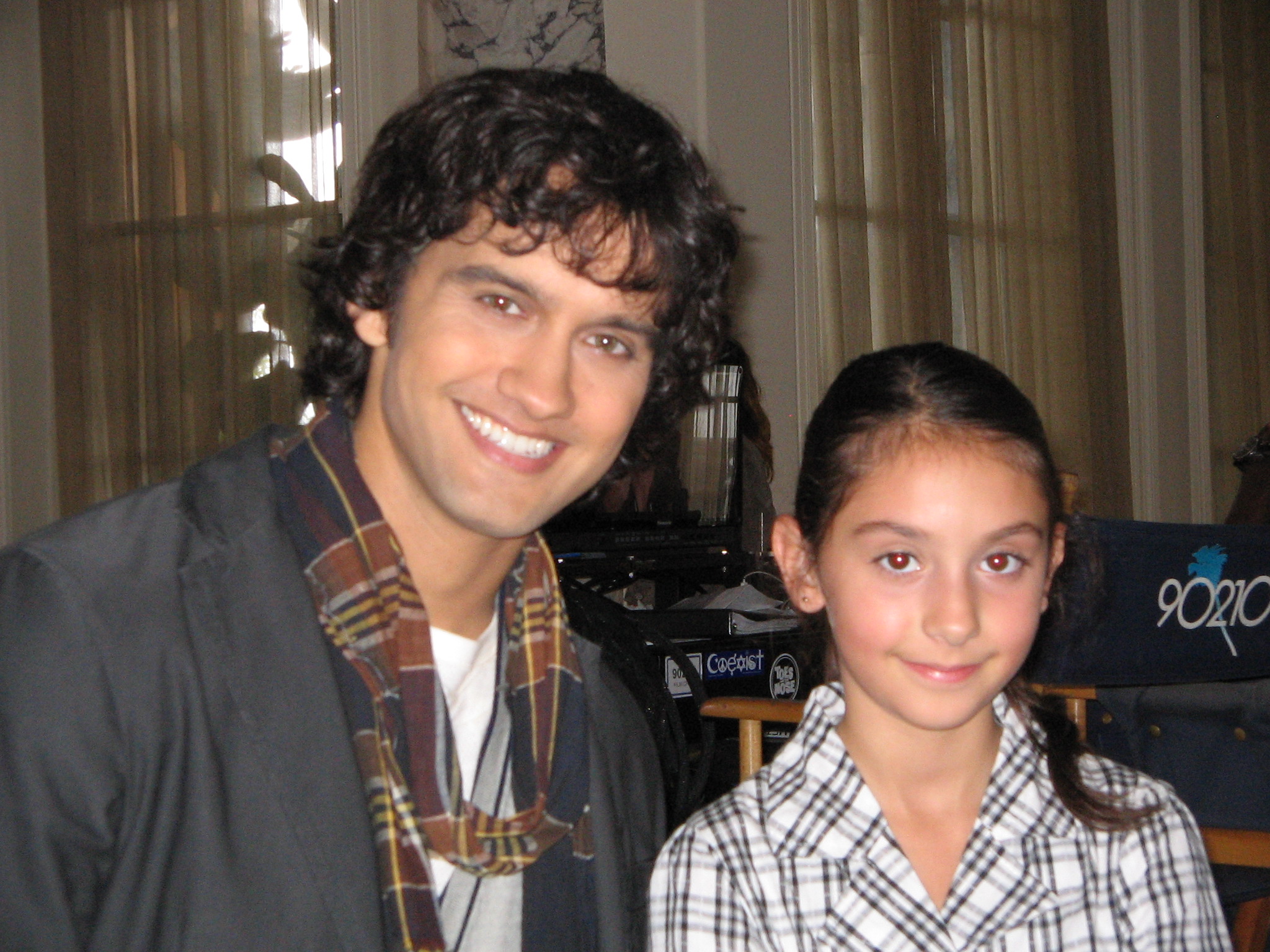 On The Set of 90210 with Michael Steger
