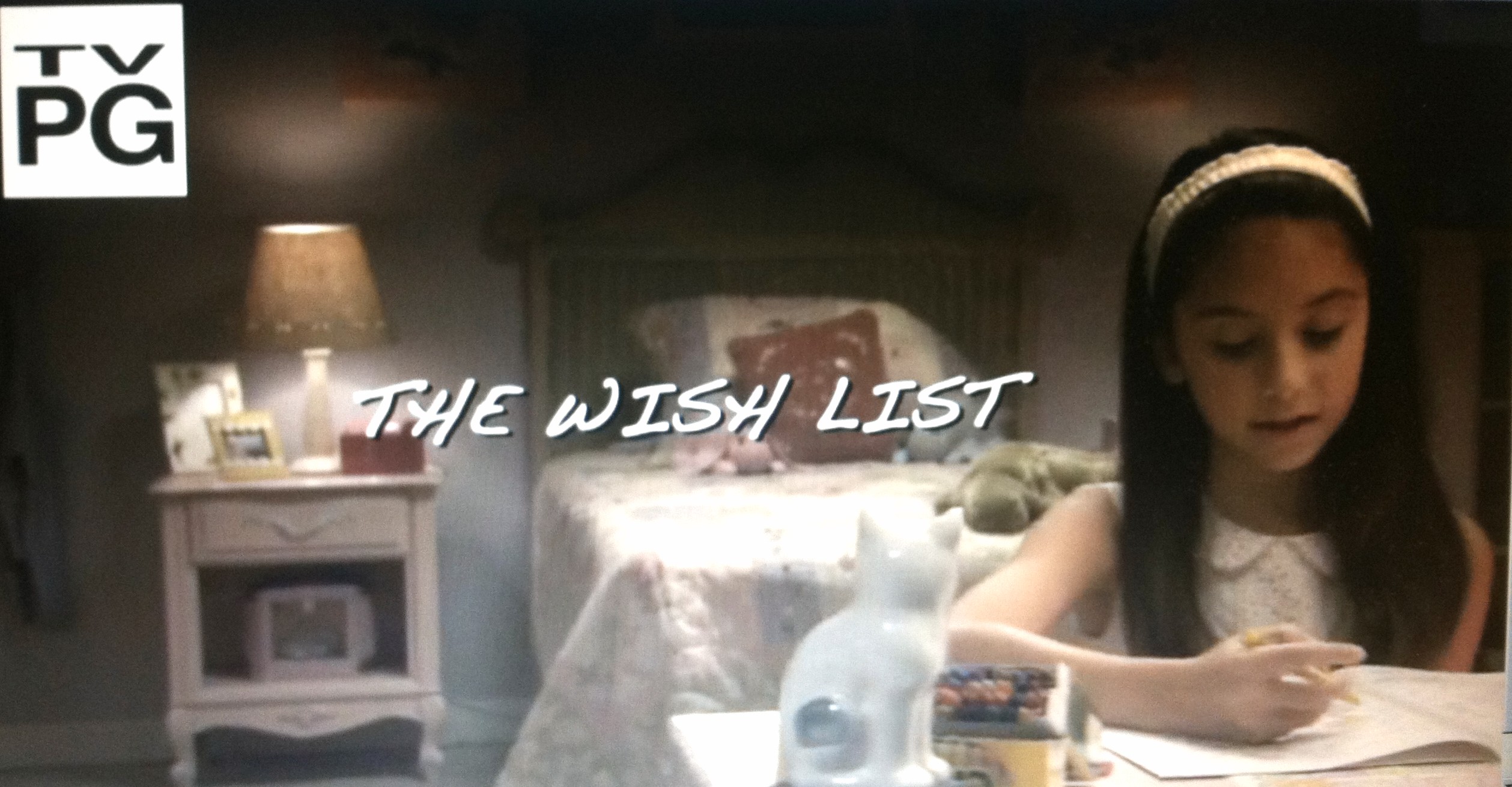 Opening scene in 'The Wish List', Hallmark movie