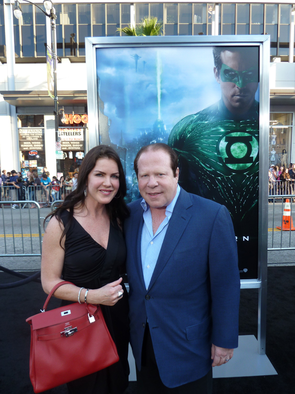 Kira & Bob Lorsch on the Red Carpet for the premiere of Green Lantern