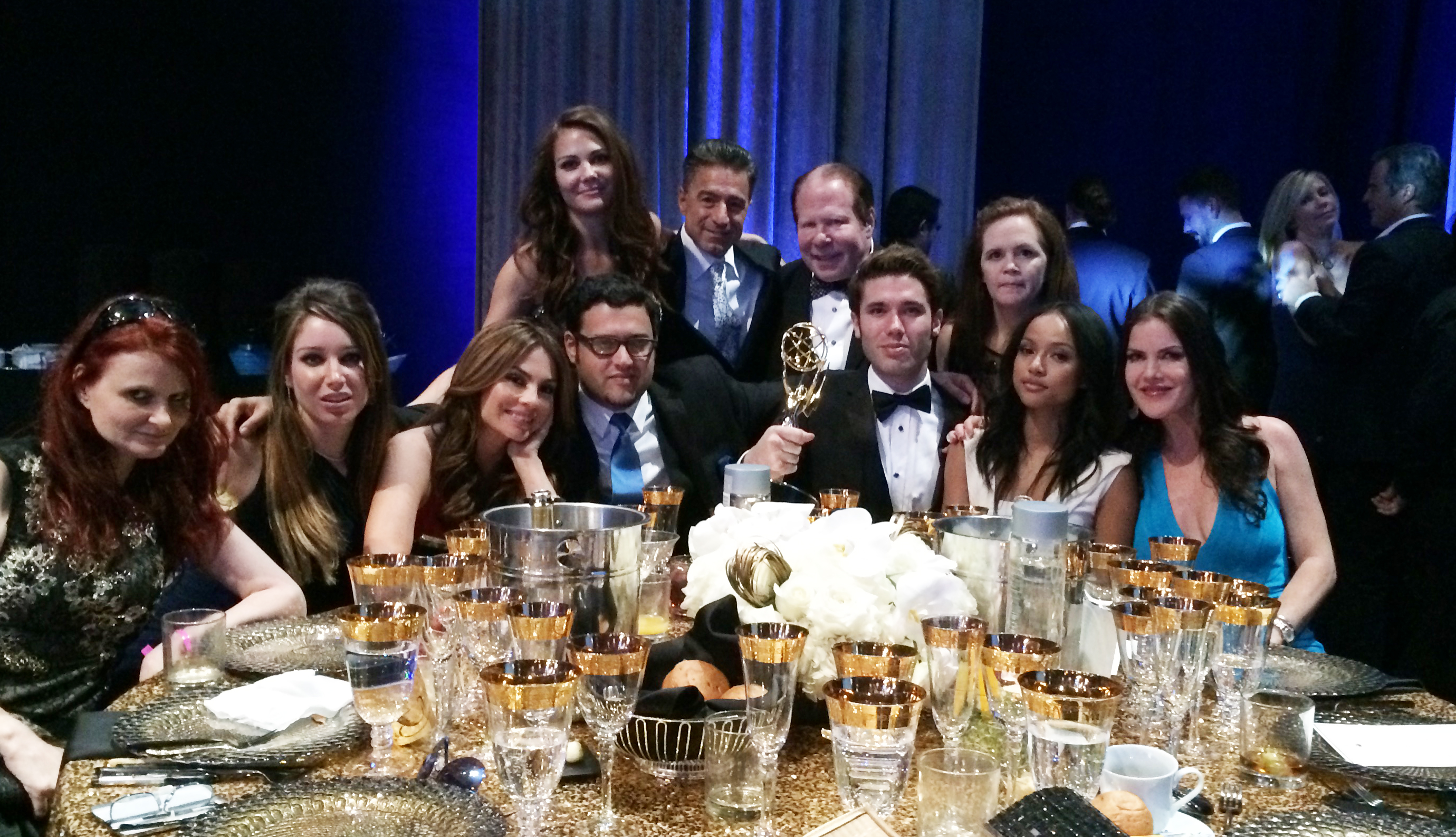 Celebrating The Bay Emmy win for Outstanding New Approaches Drama Series