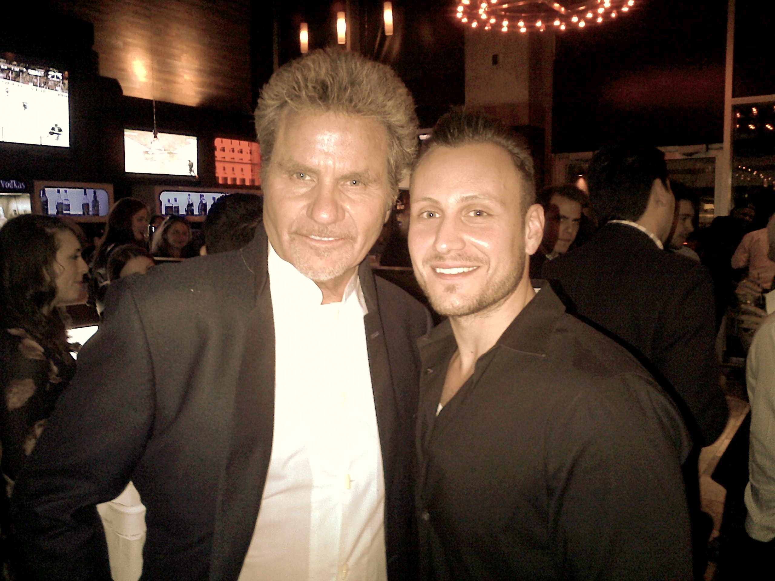 Martin Kove and Greg Rombis at the Tapped Out Premiere in Toronto