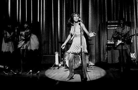 Tina Turner and Ike Turner performing in Las Vegas, 1970. Modern silver gelatin, 11x14. $600 © 1978 Curt Gunther MPTV
