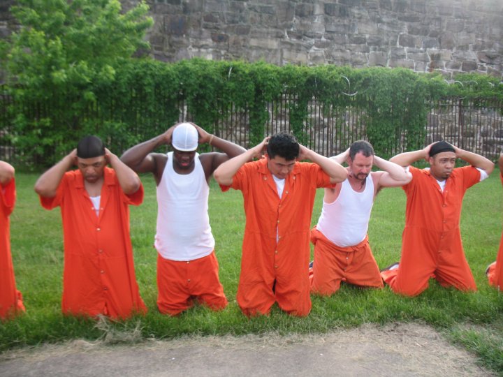 Left to right: E. Vincent Burrows, Jamian Blackmon, Cesar Salazar, Steve Yank, Harold B. Gibson.