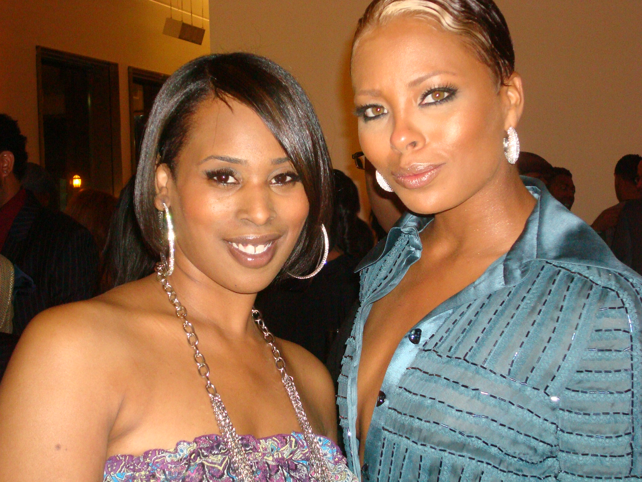 Malika Blessing & Eva Marcille at The NAACP Image Awards Pre-Show Gala