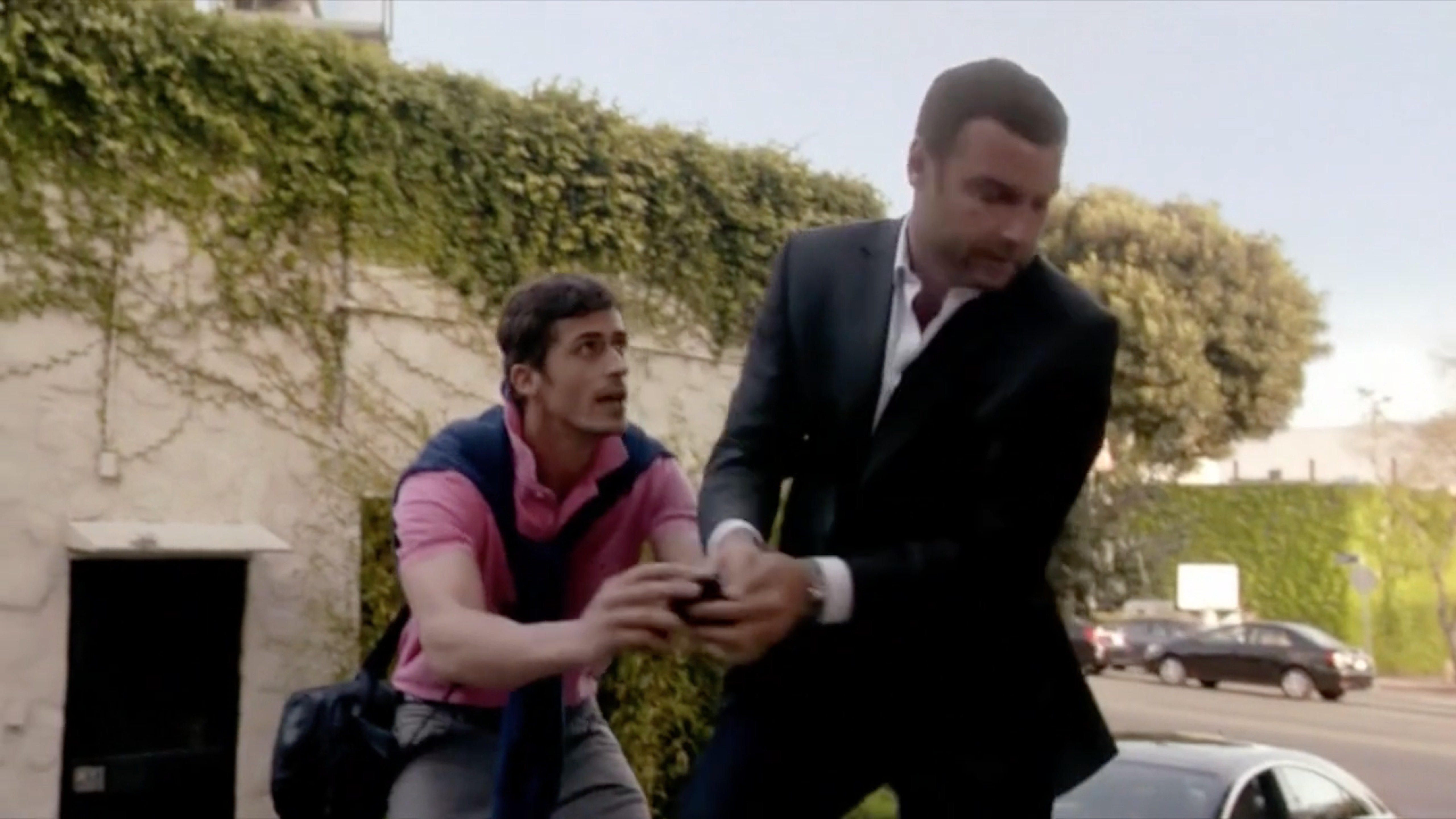 Ray Donovan. Eric Monjoin and Liev Schreiber.