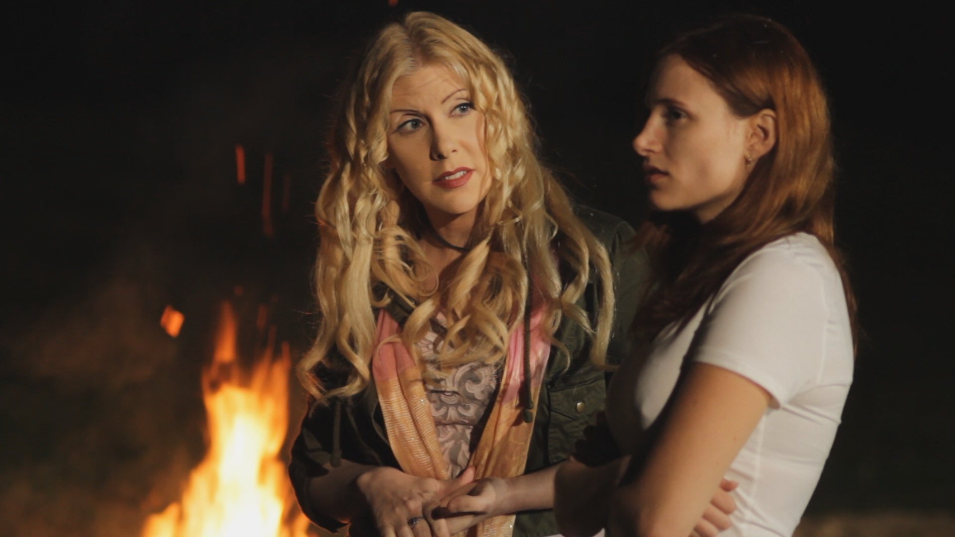 Still of Suki Peters and Rachel Chapman in Witches Playground