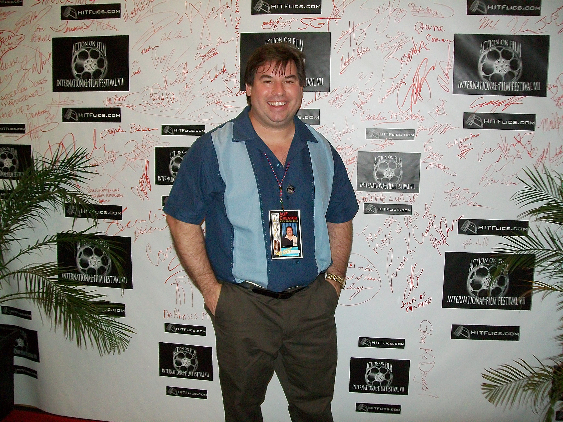 Ron Podell at 2011 AOF Film Festival, Pasadena, Calif.
