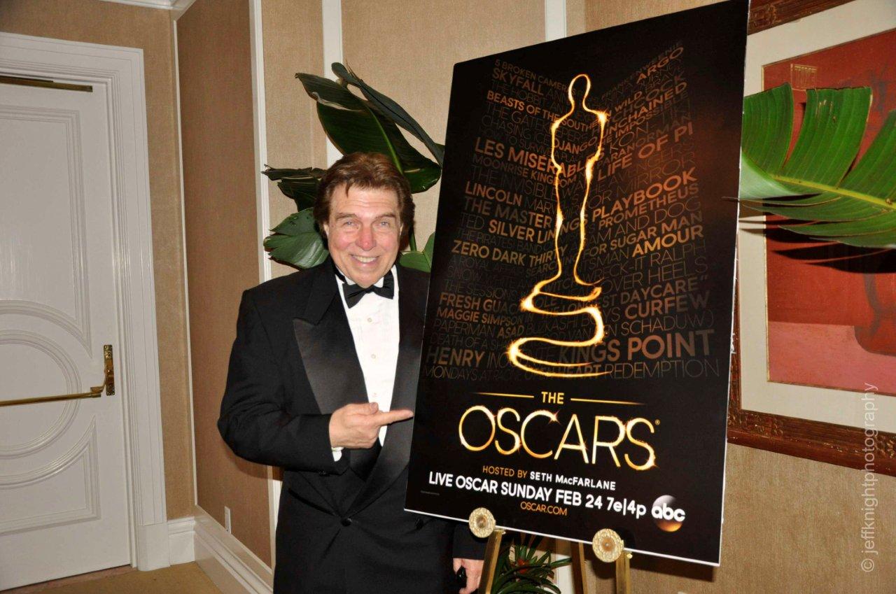 Pete Allman at the Beverly Hills Hotel Oscar Party