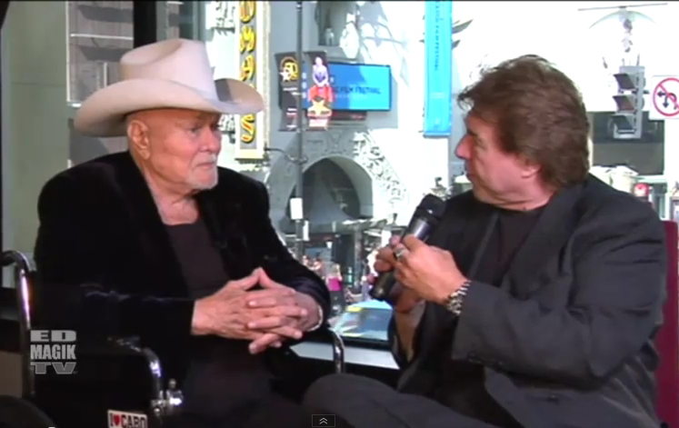 Academy Award nominee Tony Curtis (The Defiant Ones, Some Like It Hot, The Great Race) and Pete Allman