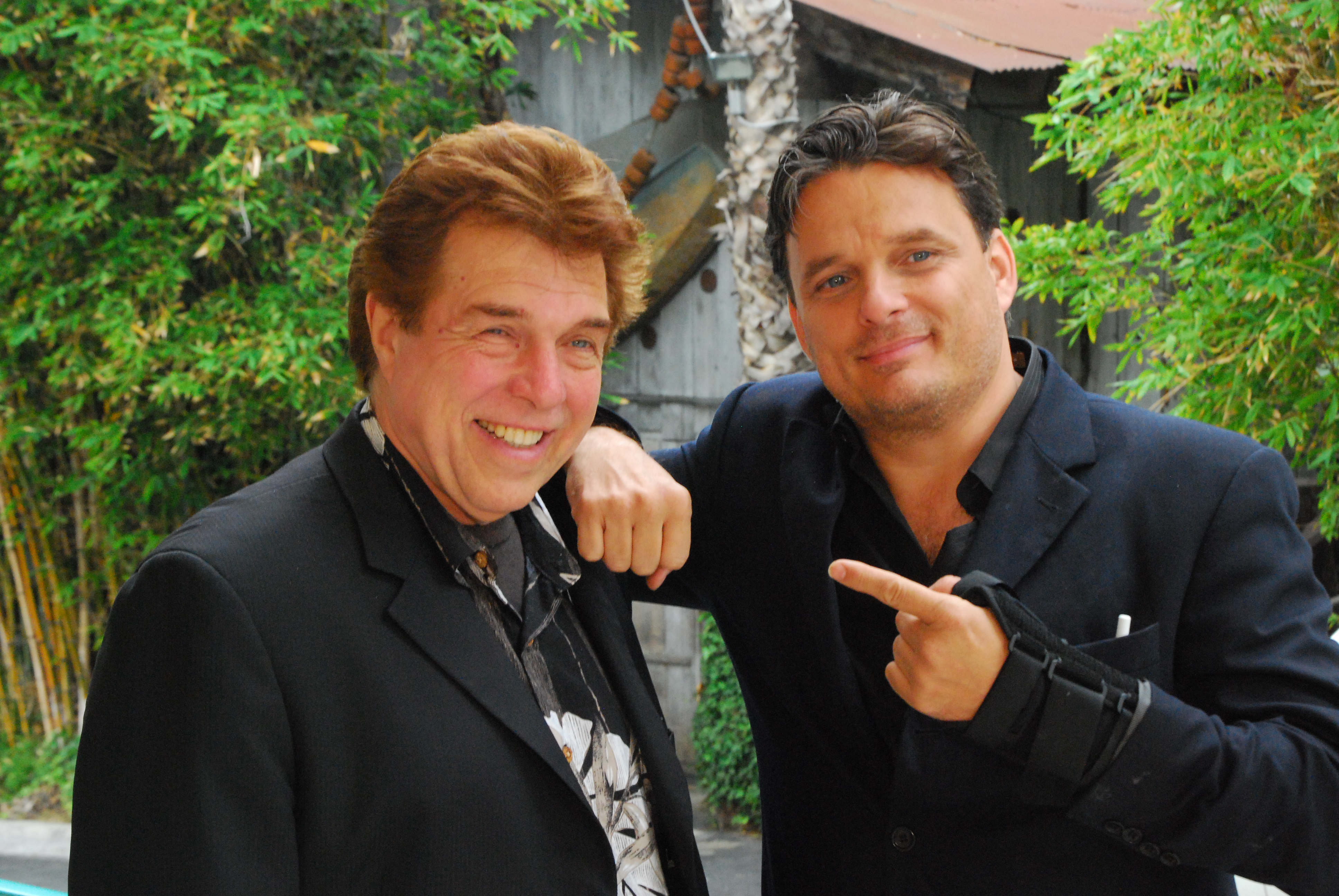 Damian Chapa (Blood In, Blood Out, Under Siege, Street Fighter) and Pete Allman