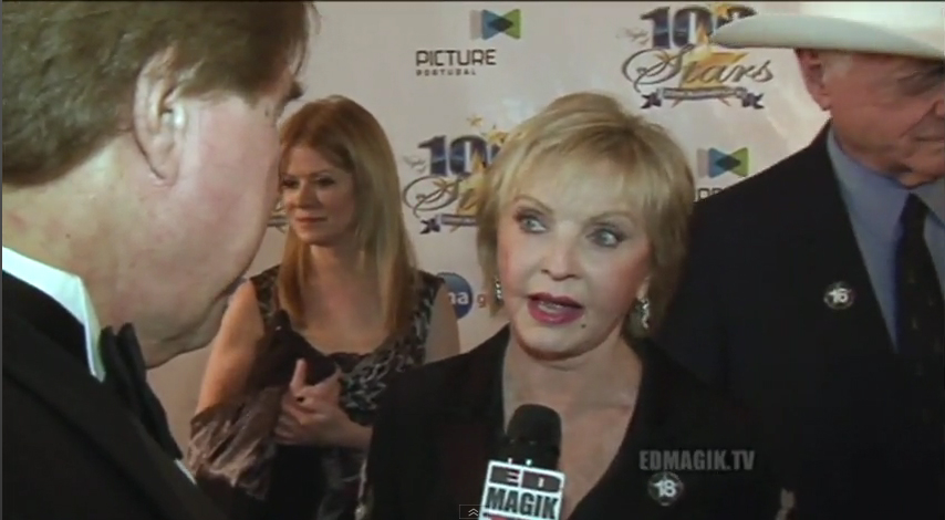 Florence Henderson (The Brady Bunch, Naked Gun 33 1/3: The Final Insult, Holy Man) and Pete Allman