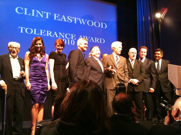 Museum of Tolerance Tribute to Clint Eastwood