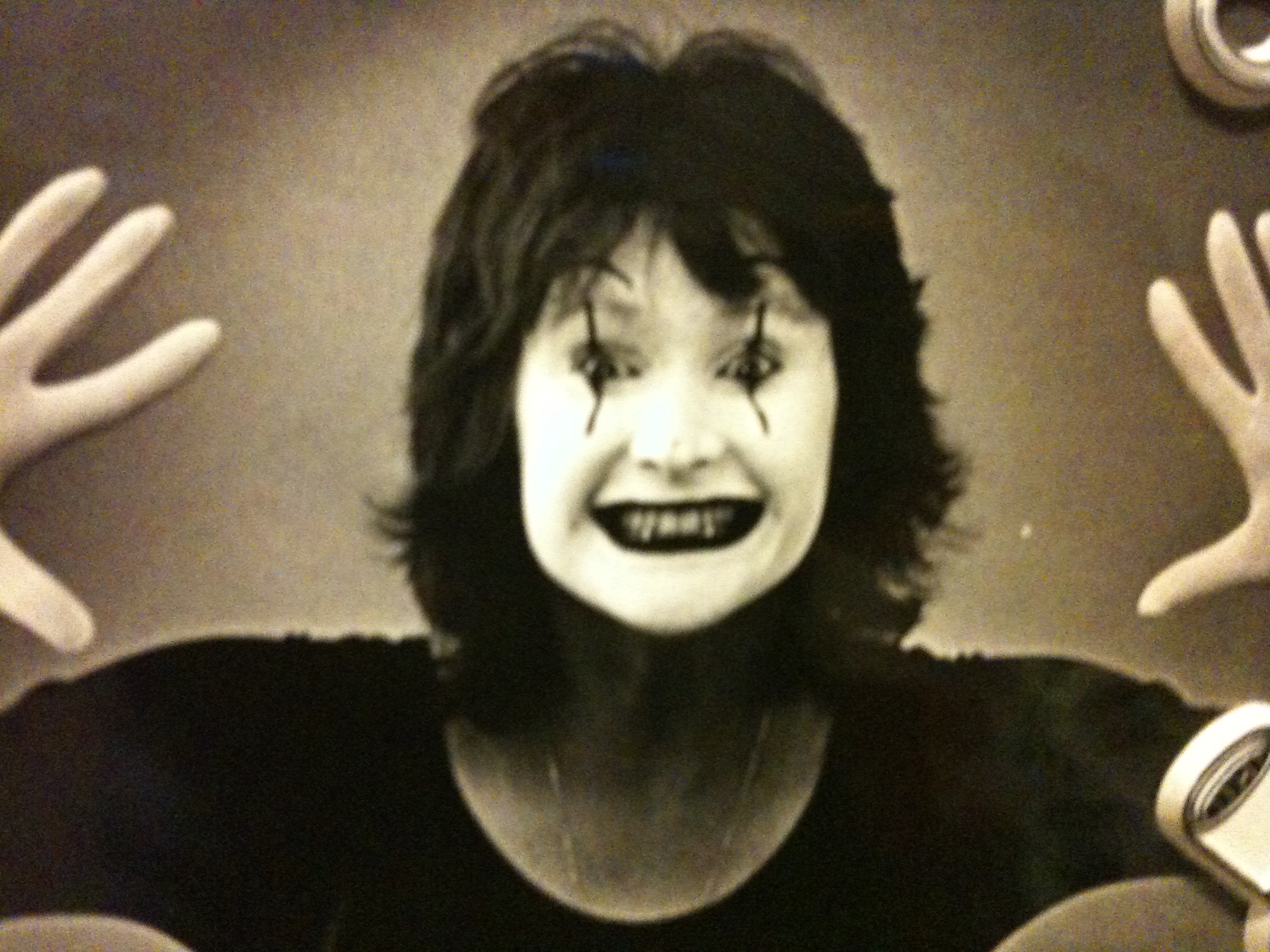 Helen s., mime, c. 1982