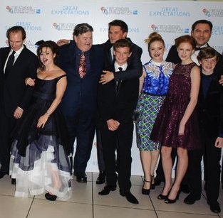 Ralph Fiennes, Helena Bonham-Carter, Robbie Coltrane, Jeremy Irvine, Toby Irvine, Holliday Grainger, Helena Barlow, David Walliams, Charlie Callaghan