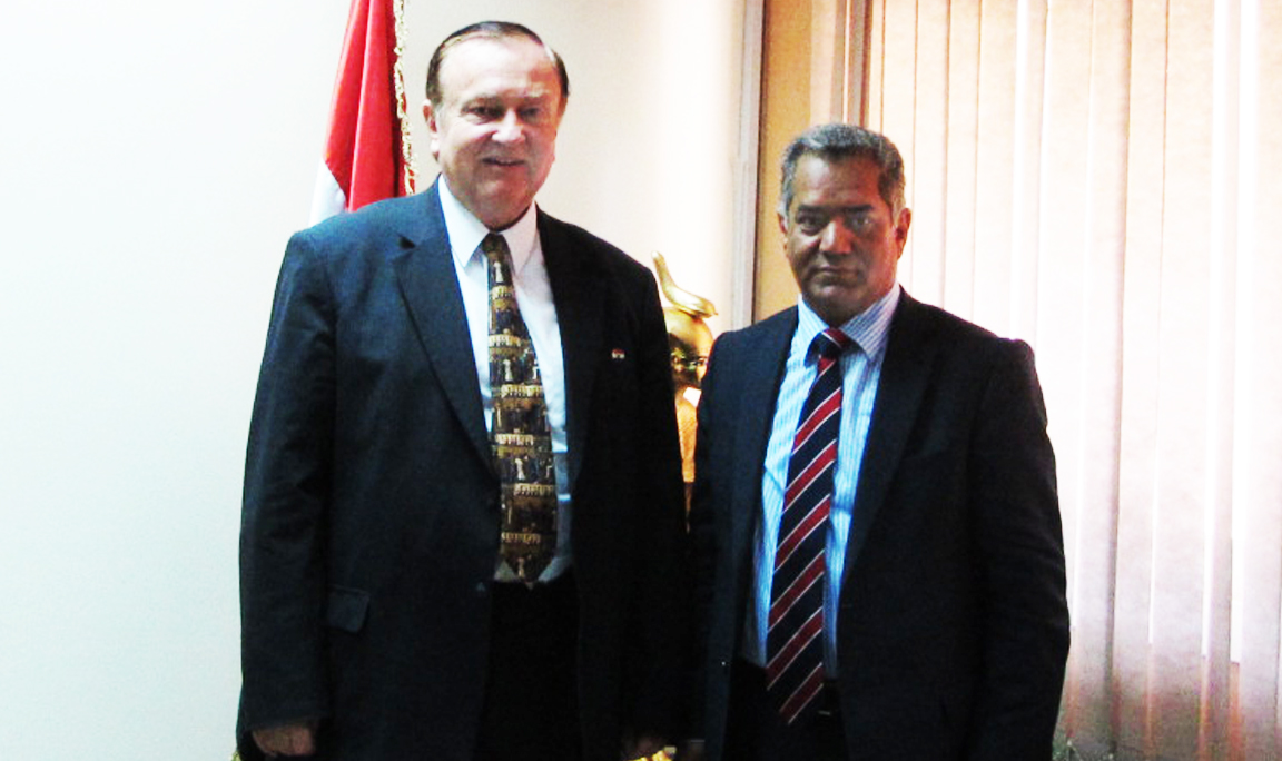 July 2014 - Dr Mamdouh El-Damaty Minister of Antiquities