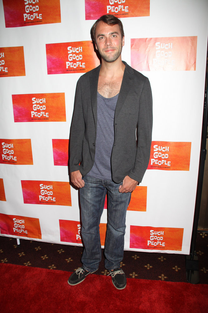 John Halbach at the Such Good People premiere.