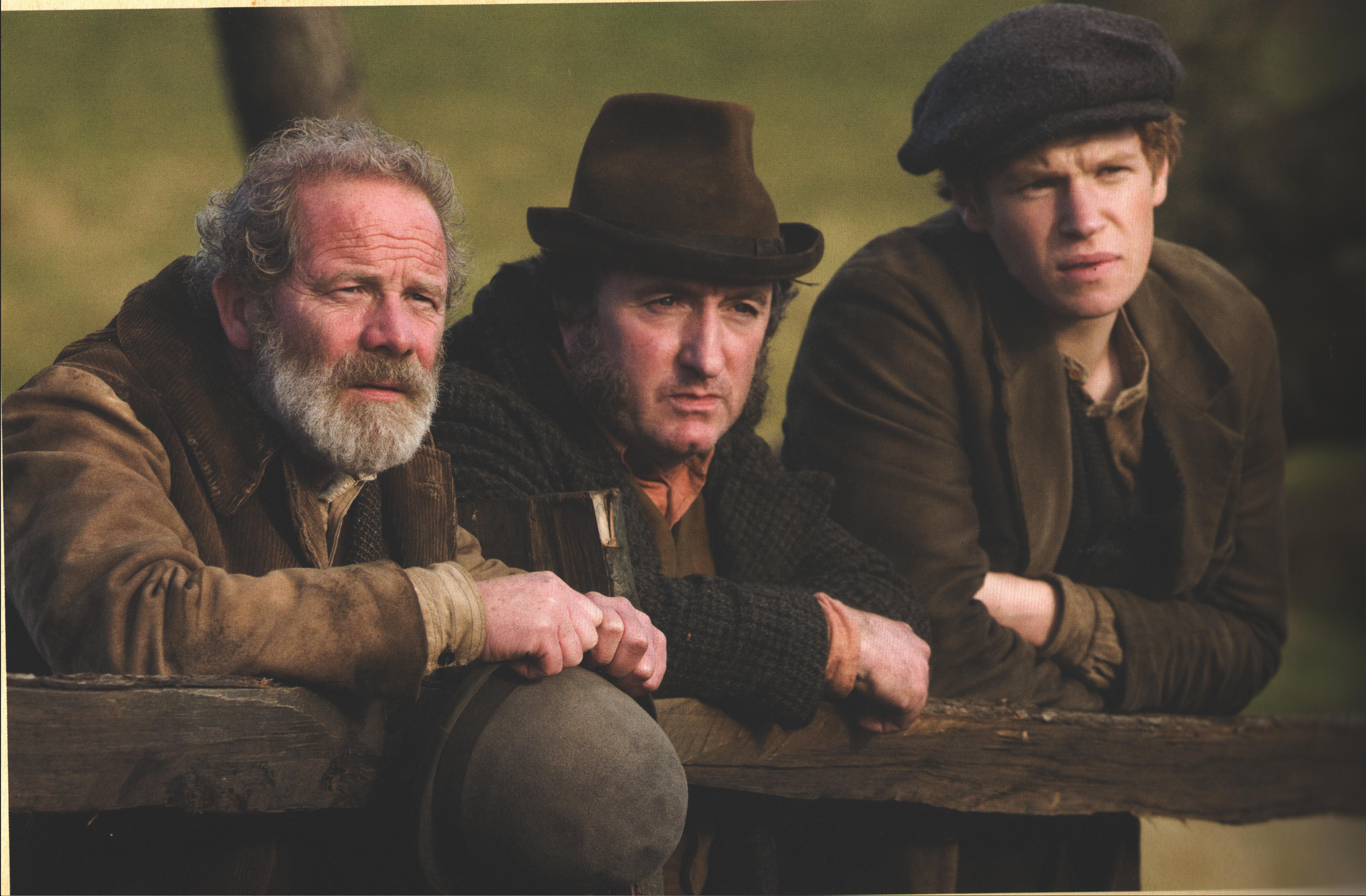 Peter Mullan, Gary Lydon and Matt Milne in War Horse