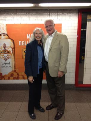 On the set of Subway: The Series with Jane McCormick (II), Gregory M. Brown