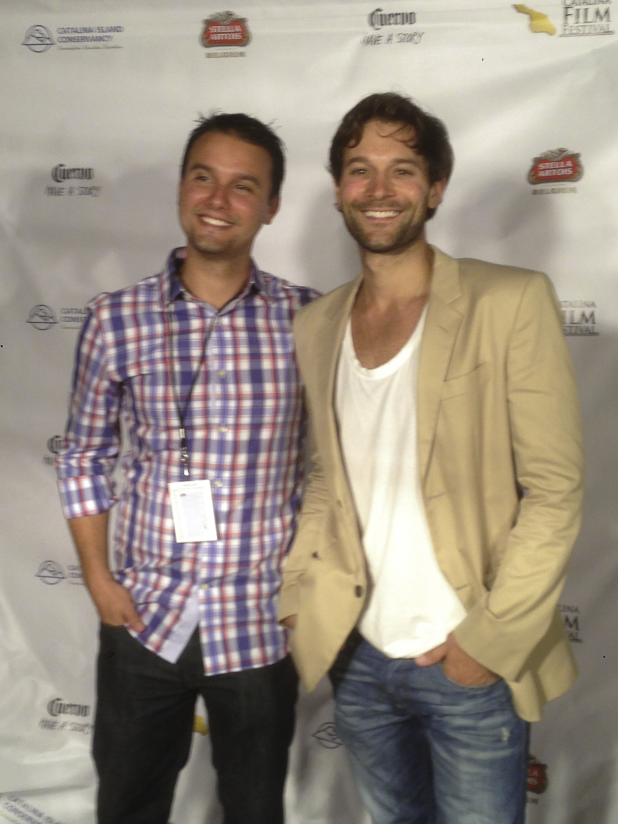 Josh Woodle at Catalina Film Festival Screening of Fragments. (2013)