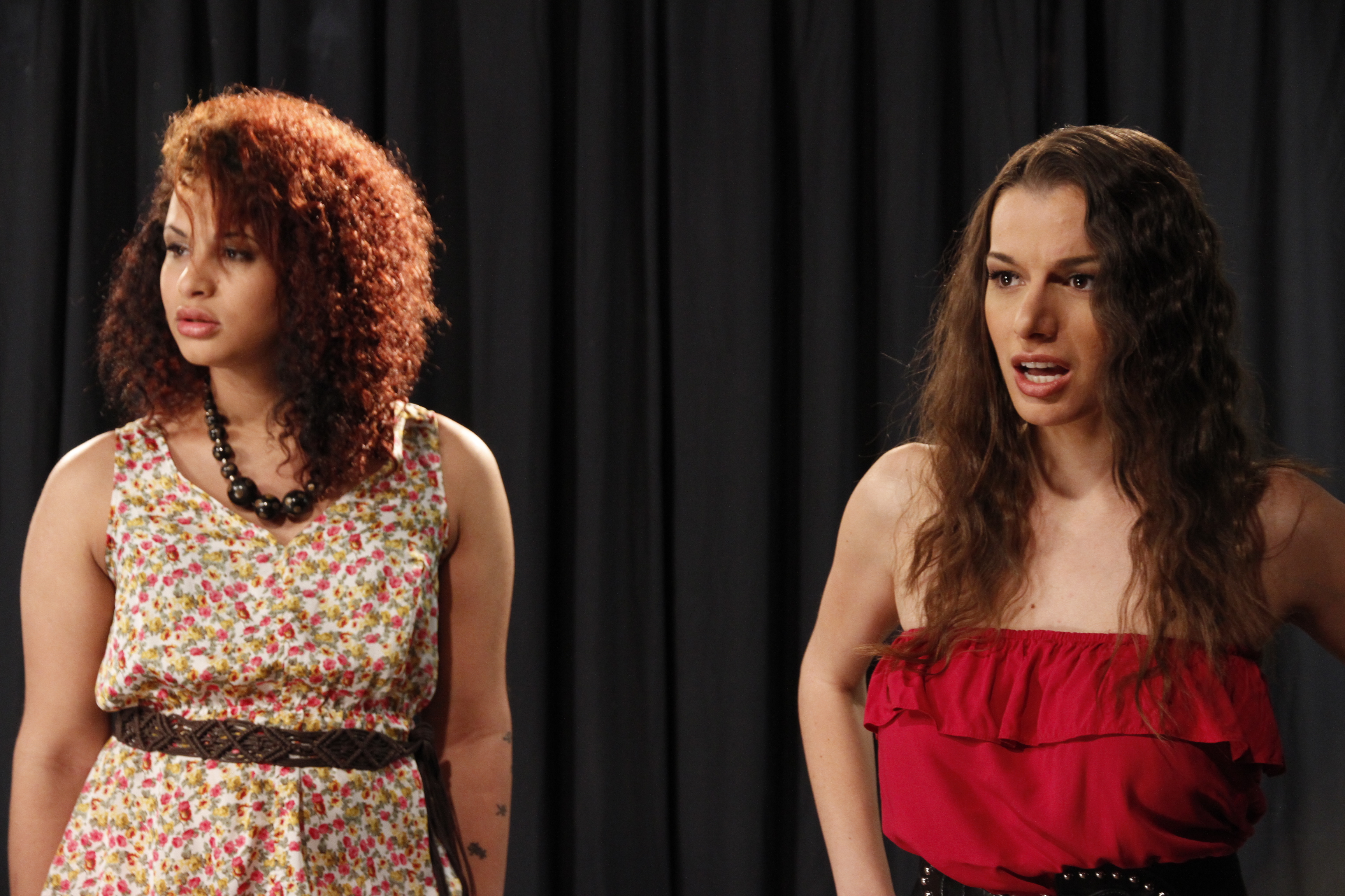 Still of Harmony Santana and Marikah Cunningham in Eating Out: Drama Camp (2011)