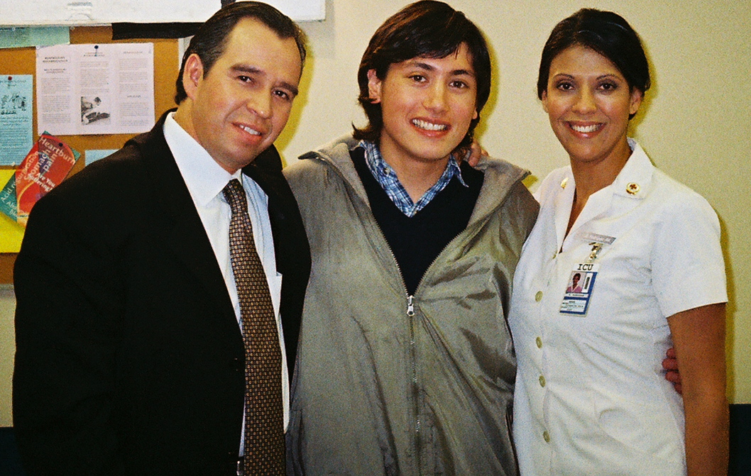 Francisco Ayala,Germaine De Leon, Jo-Ann Pantoja on the set of The Legend of Simon Conjurer