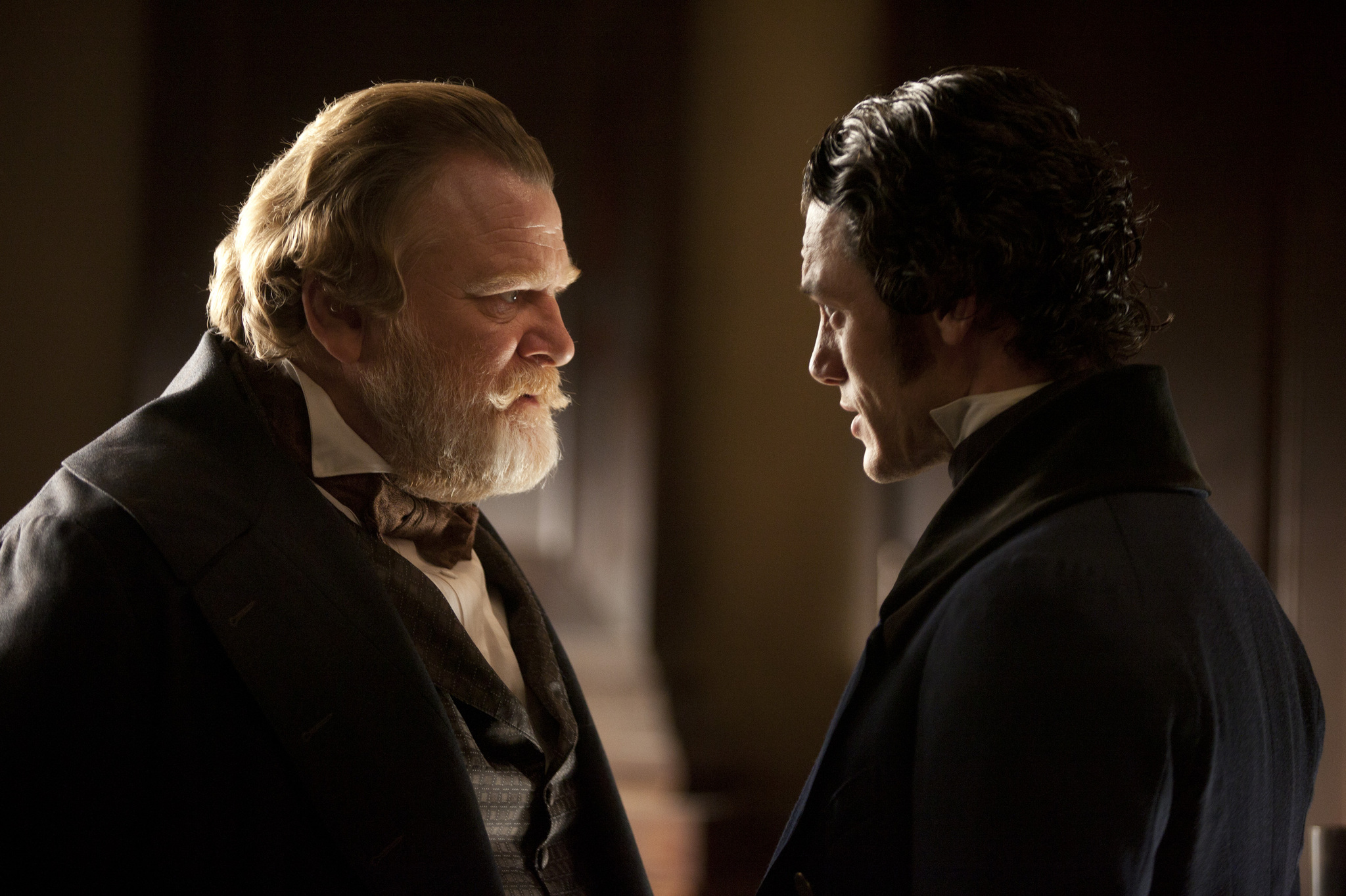 Still of Brendan Gleeson and Luke Evans in Varnas (2012)