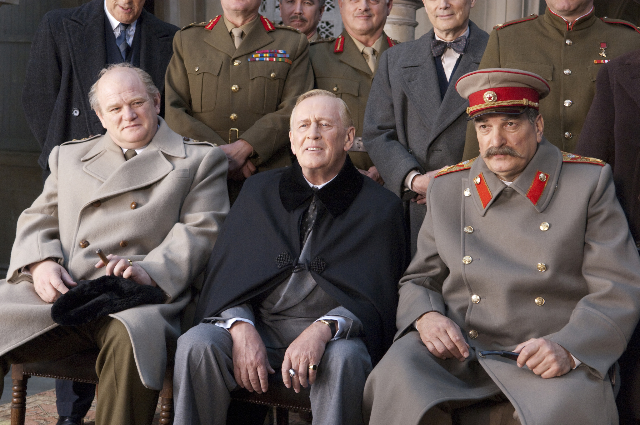 Still of Len Cariou, Brendan Gleeson and Aleksey Petrenko in Into the Storm (2009)