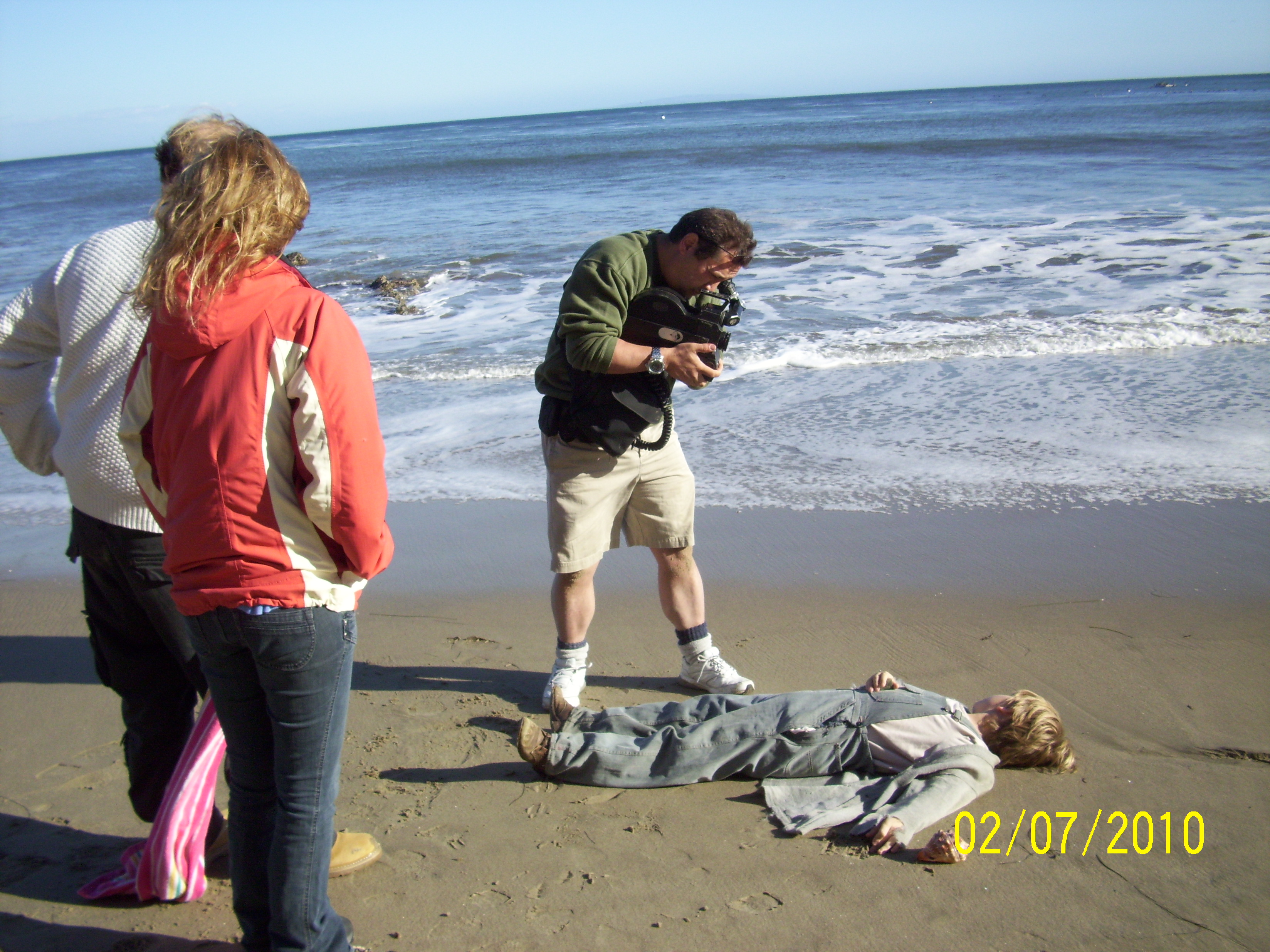 Shadowman set in Malibu