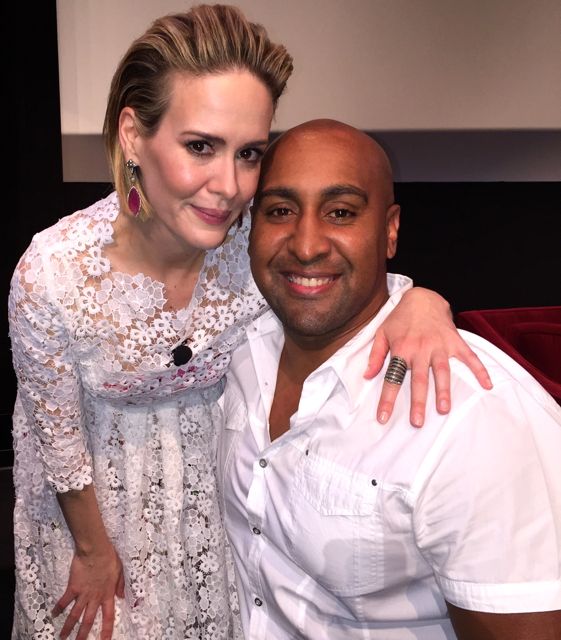 Sarah Paulson and Exie Booker American Horror Story