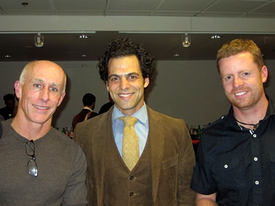 Skip Brown, Danny Harris and Nick Fitzhugh after presenting at the 16th Pecha Kucha in Washington, DC.