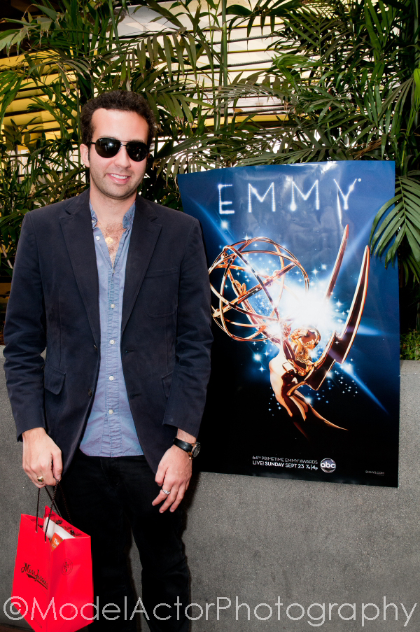 Actor Paul Tirado at the Emmys Gifting Suite at the W Hollywood.