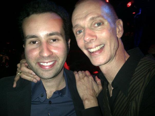 Actors Doug Jones and Paul Tirado at the Comic-Con FearNet 2012 party in San Diego
